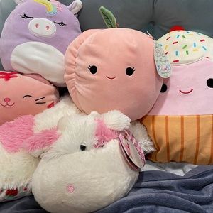 ✨🍑NWT Squishmallow 8” Peach “Phyllis” 🍑✨